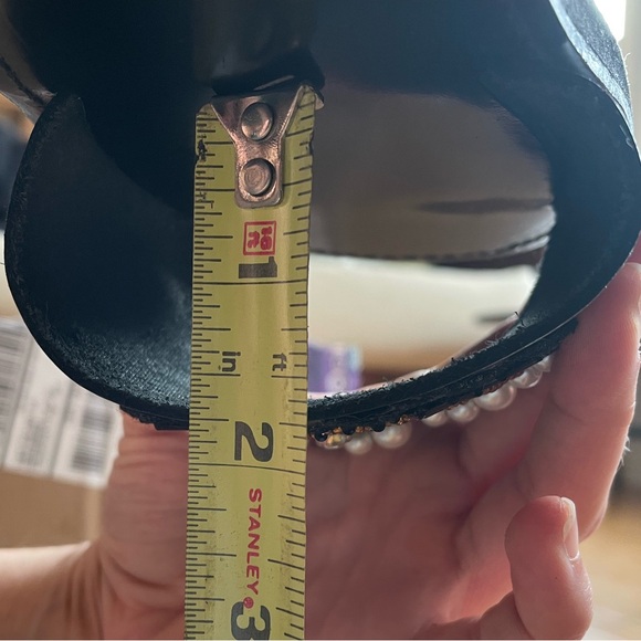 Greek “evil eye” leather sandal slides - Picture 3 of 8